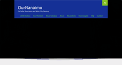 Desktop Screenshot of ournanaimo.com